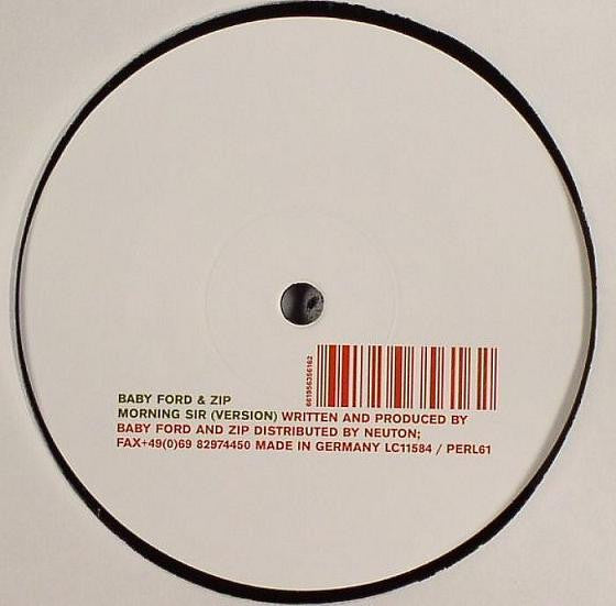 Baby Ford & Zip : Glidin' Along The Riverbed (12")