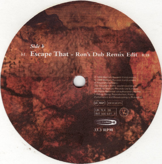 4 Hero : Escape That (12")
