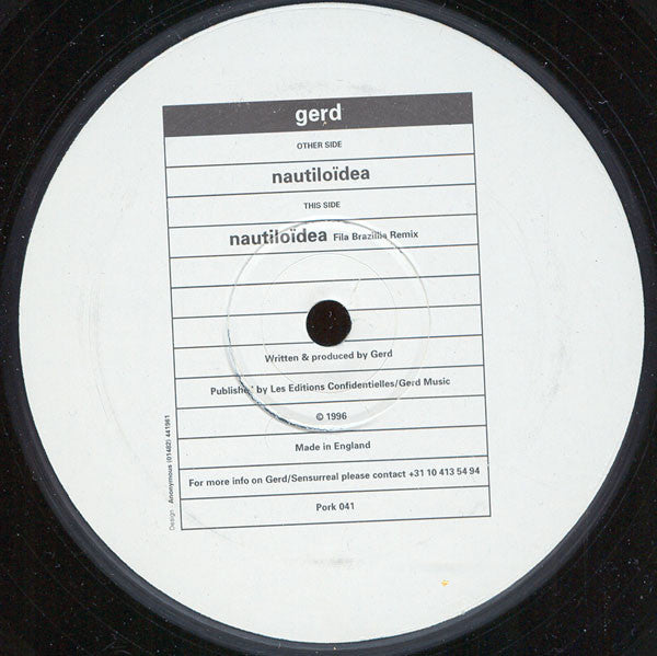Gerd : Nautiloïdea (12")