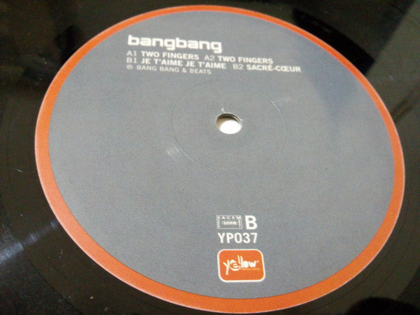 Bang Bang Featuring Jay Jay Johanson* : Two Fingers (12")