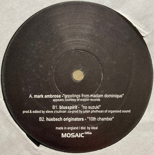 Various : Rhythm Method Disc 1 (12", Ltd)