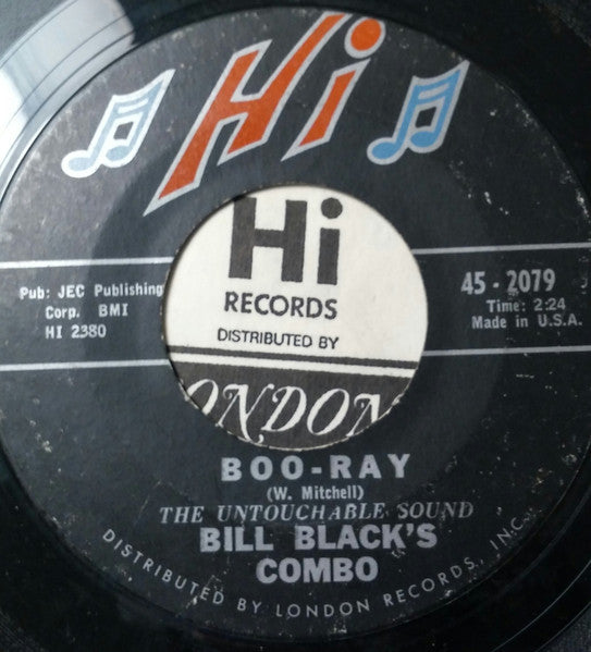 Bill Black's Combo : Little Queenie / Boo - Ray (7")