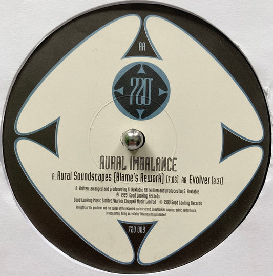 Aural Imbalance : Aural Soundscapes (Blame's Rework) / Evolver (12")