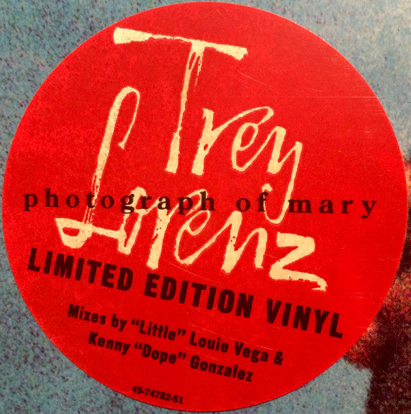 Trey Lorenz : Photograph Of Mary (12", Ltd)
