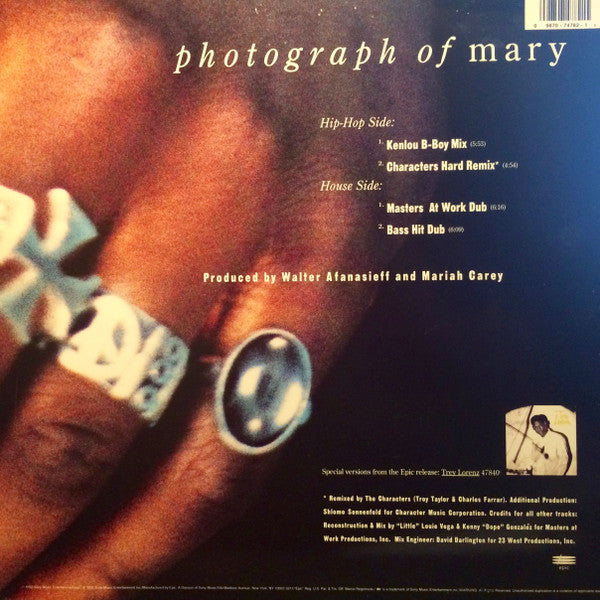 Trey Lorenz : Photograph Of Mary (12", Ltd)