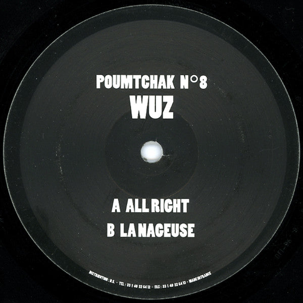 WUZ : All Right (12")