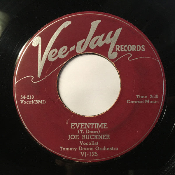 Tommy Dean's Orchestra, Joe Buckner : Deanie Boy / Eventime (7", Single)